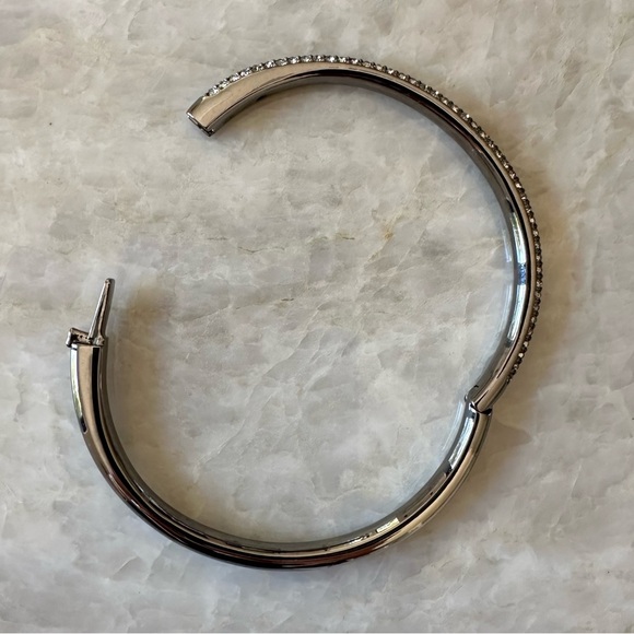 Black Gold Pave Crystal Bracelet - Gunmetal & Pave Bangle - NORDSTROM Jewelry - Picture 10 of 11